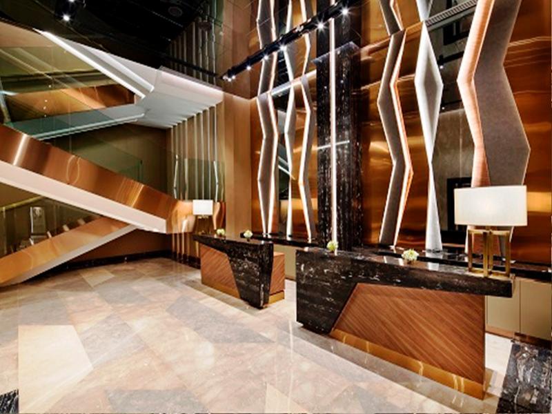 Doubletree By Hilton Istanbul - Piyalepasa Hotel Luaran gambar The lobby of the hotel